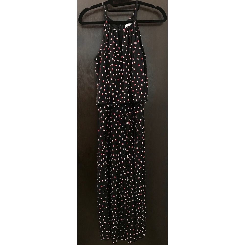 London Times Lottie Knit Crop Jumpsuit
